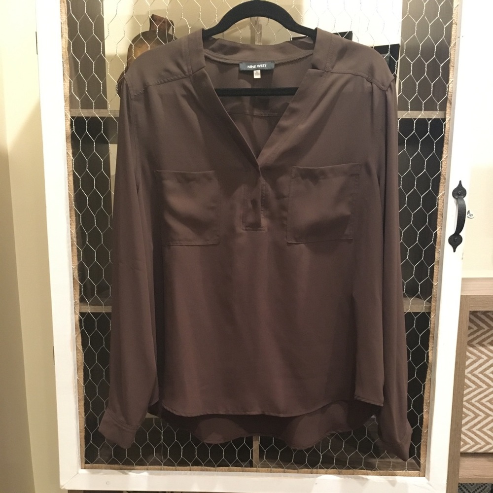 Brown Blouse